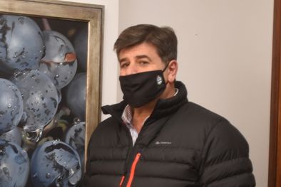 MDZol | Abed, este viernes, en la Casa de Gobierno. Foto: Prensa Gobierno Mendoza