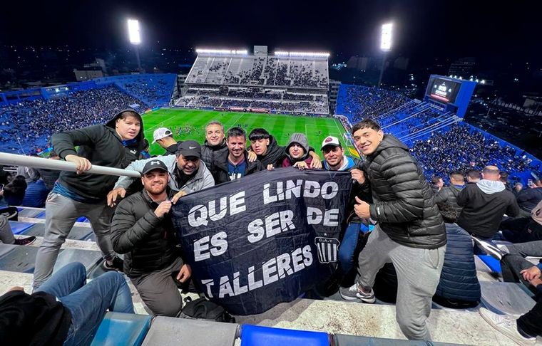 Incidentes en la Libertadores Los hinchas de Talleres viajaron al Amalfitani.