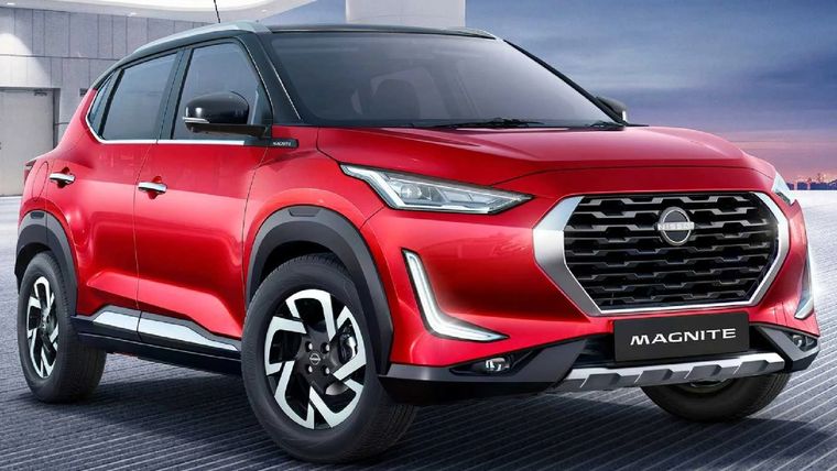 Nissan Magnite El SUV se posiciona por debajo del Kicks.