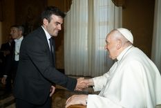 el empresario mendocino que estuvo con el papa francisco en roma