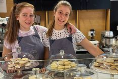 Luciana y Constanza emigraron a España y abrieron una pastelería: conquistan a españoles y argentinos con sus alfajores Foto: Gentileza Cocomad