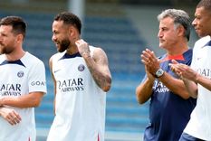 Galtier se deshizo en elogios con Neymar.