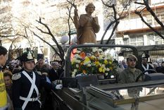 Santiago Apóstol es el patrono de Mendoza y la creencia popular indica que protege a la provincia de temblores y desastres naturales. Foto: MDZ