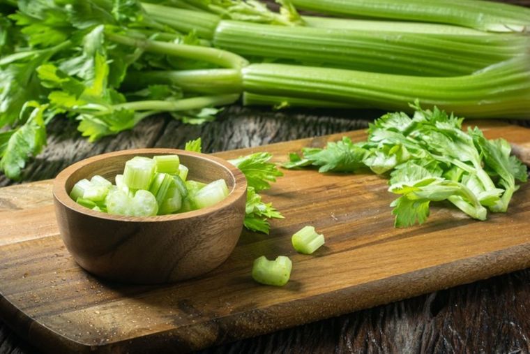 Es recomendable incluir el apio en tu dieta diaria Foto: Shutterstock