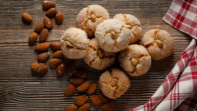 El secreto para hacer auténticos amaretti en casa Foto: Shutterstock
