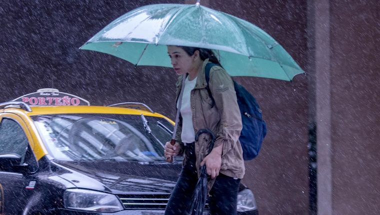 La región cuyana, podría ser una de las regiones más afectadas, con lluvias que estarían muy por encima de lo esperable para un comienzo de octubre. Foto: NA