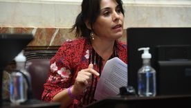 Lucila Crexell en el foco del Senado. Foto: Cuenta de X de Lucila Crexell Lucila Crexell en el foco del Senado. Foto: Cuenta de X de Lucila Crexell