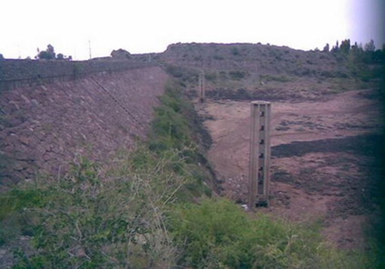 La zona del dique Papagayos.