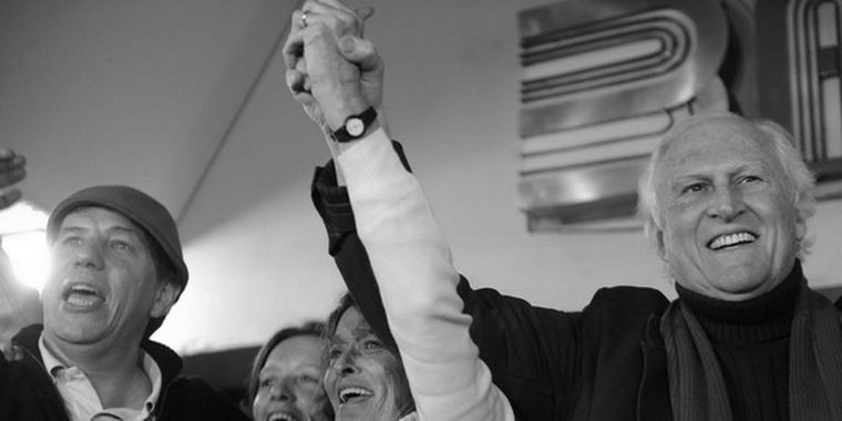 Pino solanas, uno de los ganadores estelares.