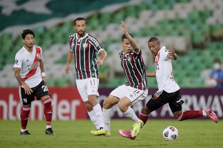 River debe recibir a Fluminense Foto: Télam