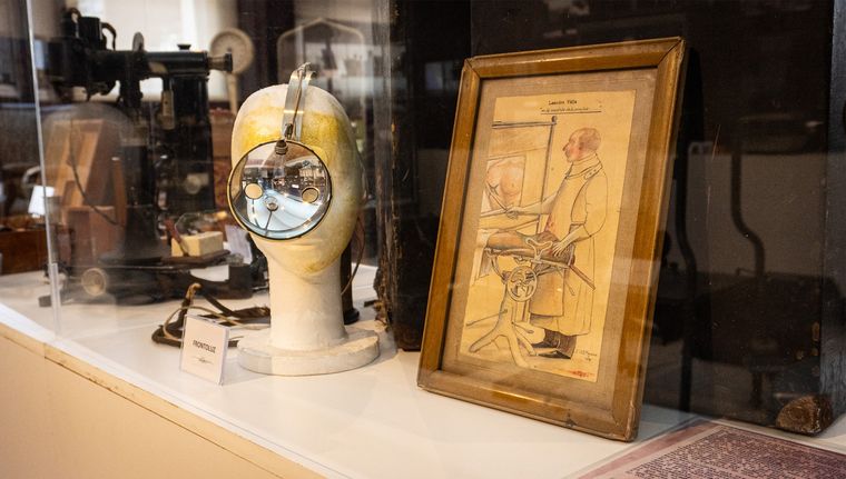 El museo del Hospital de Clínicas busca contar la historia desde un lugar distinto. Foto: Analía Melnik/MDZ