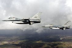 Cazas de Rusia y de China sobrevolaron zonas limítrofes de Corea del Sur. Foto: Dpa.
