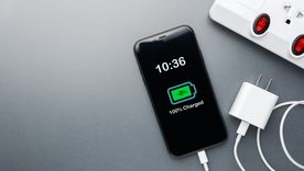 El celular con una batería que puede durar casi 48 horas. El celular con una batería que puede durar casi 48 horas.