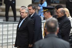 El presidente Alberto Fernández junto a los ministros del Gabinete nacional. Foto: Telam