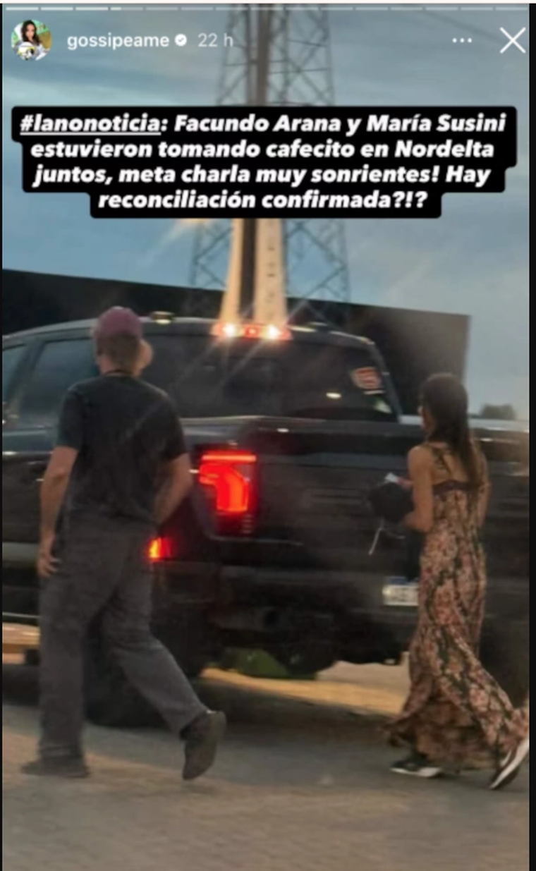 ¿Facundo Arana y María Susini juntos? ¿Facundo Arana y María Susini juntos? 
