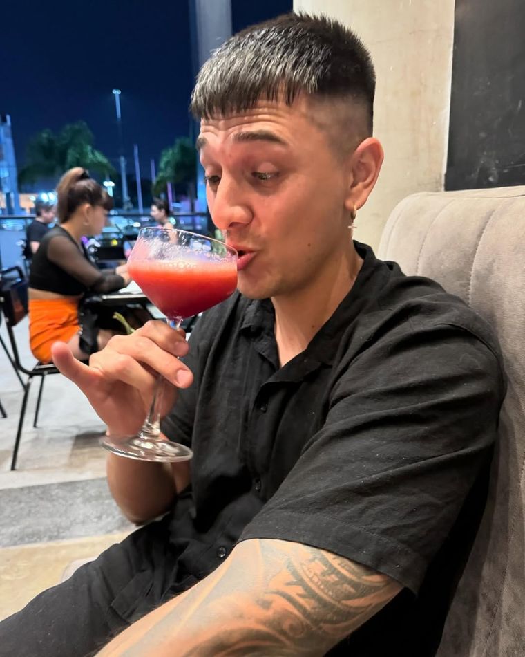 El creador de contenidos Leandro Bustamante. Fotos y video: @leandrin.b