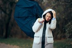 Se estima que las ráfagas de viento puedan alcanzar los 100 km/h. Foto: Shutterstock