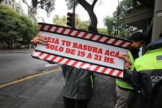 habito sustentable: colocar la basura en el contenedor de 19 a 21