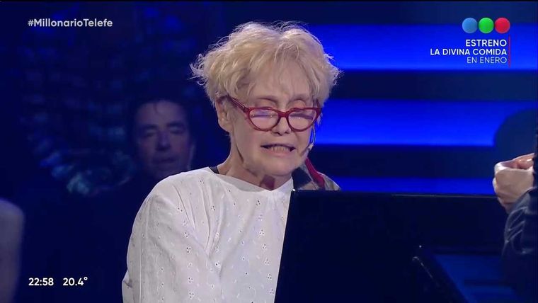 Camila Perissé pelea por su vida Foto: Captura de video Telefe