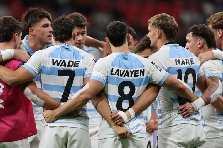 Los Pumas 7s mantienen su posición de privilegio en el ranking. Foto: @LosPumas7s