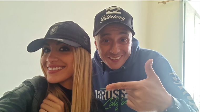 Luha junto a El Dipy.