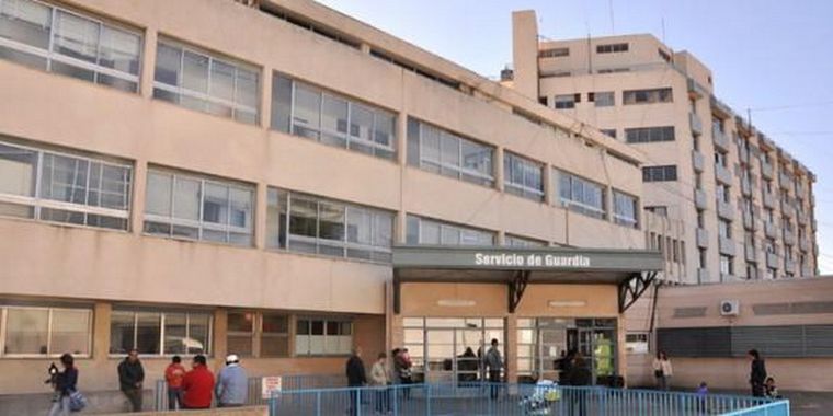 En el Hospital Schestakow falleció ayer por la tarde de la mujer de 83 años. Foto: Mediamza