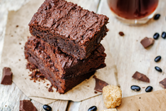 Brownies de porotos negros Una receta simple y saludable para hacer en pocos minutos. Foto: aconcaguafoods