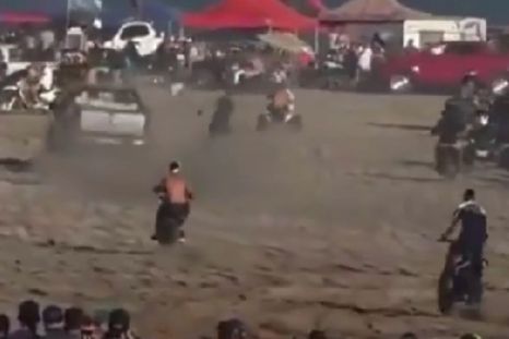 El hecho ocurrió durante el Enduro de Verano. El hecho ocurrió durante el Enduro de Verano.