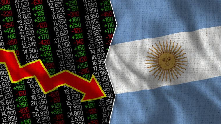 Con números en rojo las acciones argentinas reflejan el nerviosismo en los mercados, mirando lo que ocurra con la licitación de deuda en pesos.&nbsp;