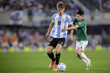 Nicolás Paz dejó en claro cuál es el próximo objetivo a cumplir con la Selección argentina. Nicolás Paz dejó en claro cuál es el próximo objetivo a cumplir con la Selección argentina.