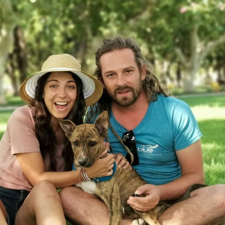 Isa, Ricky y Río, la familia viajera que recorre América. Foto: Instagram Isa por ahí | Viajera