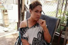 Andrea Gauna actualmente está en silla de ruedas y con problemas de visión Foto: 8 digital