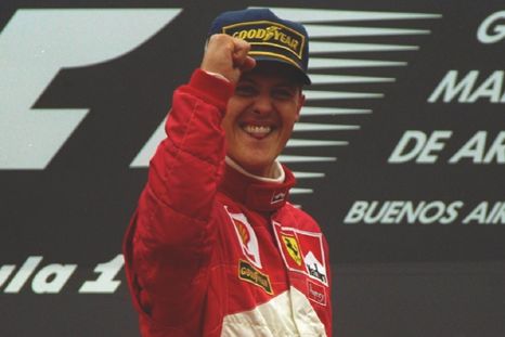 Schumacher, último ganador del GP de Argentina de la Fórmula 1. Schumacher, último ganador del GP de Argentina de la Fórmula 1.