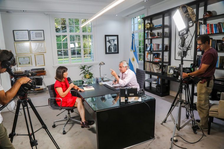 Foto: Twitter Alberto Fernández Prensa