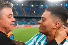 Juanfer se va de Racing. ¿Volverá a River dentro de seis meses? Foto: @juanferquinterop