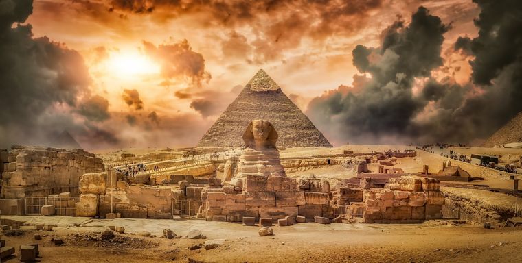 La pirámide de Giza es una de las siete maravillas del mundo antiguo Foto: Shutterstock