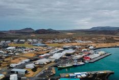 Grindavik queda en una zona de alta actividad volcánica. Foto: GETTY IMAGES