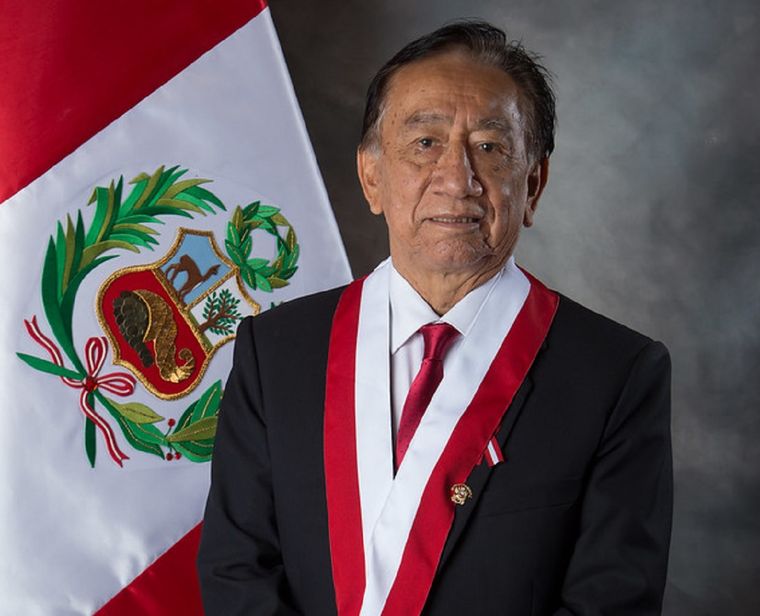 José María Balcázar, nuevo presidente de Perú. José María Balcázar, nuevo presidente de Perú.