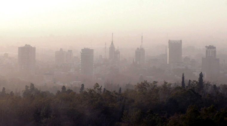 El Zonda se sintió desde la tarde del sábado Foto: ALF PONCE MERCADO / MDZ