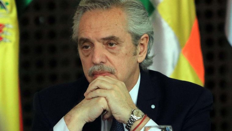 Alberto Fernández fue punzante, pero recibió críticas durísimas Foto: EFE