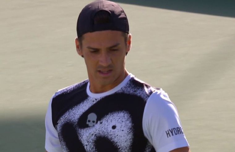 Federico Coria avanzó en Indian Wells. Foto: Captura
