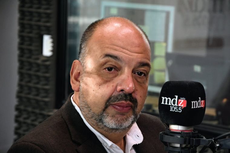 Néstor Majul  estuvo en MDZ Radio. Foto: ALF PONCE MERCADO/ MDZ