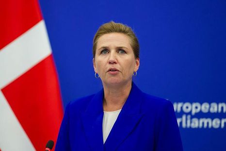 La primera ministra de Dinamarca, Mette Frederiksen.