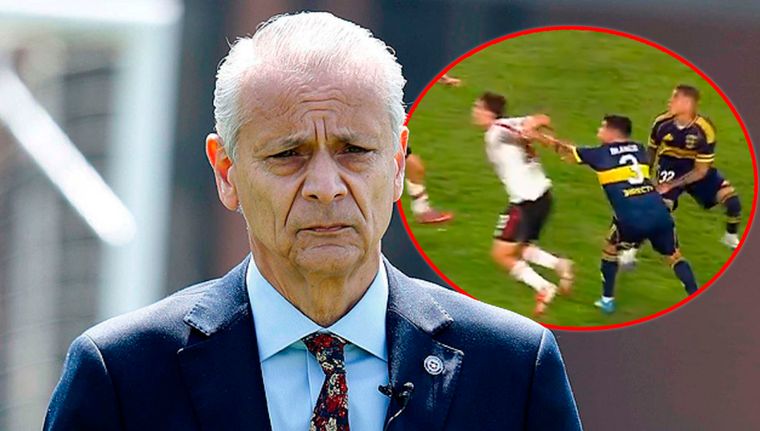 Javier Castrilli dio su opinión sobre la gran polémica del Superclásico.