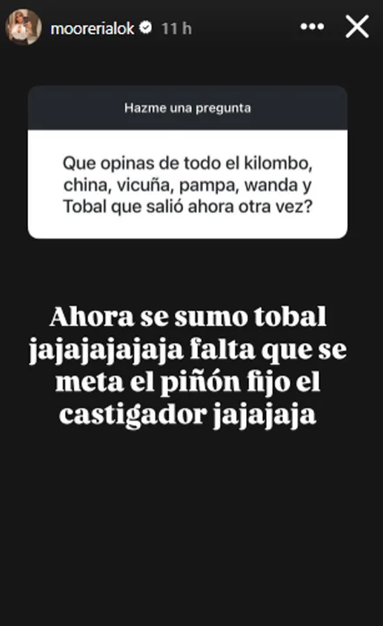 Morena Rial abrió la caja de preguntas en su cuenta de Instagram y opinó sobre el escándalo del momento. Morena Rial abrió la caja de preguntas en su cuenta de Instagram y opinó sobre el escándalo del momento.