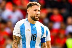 NicolásOtamendi y su look canchero.