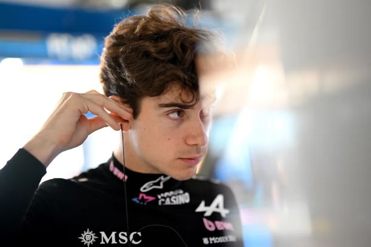 Franco Colapinto sufrió problemas mecánicos en los primeros minutos de la FP1.