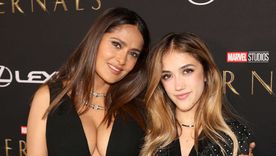 Salma Hayek está maravillada con la evolución de su hija Valentina Paloma.