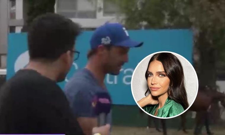 Facundo Pieres se mostró incómodo cuando le preguntaron por Zaira Nara El polista sería el nuevo novio de la modelo y conductora