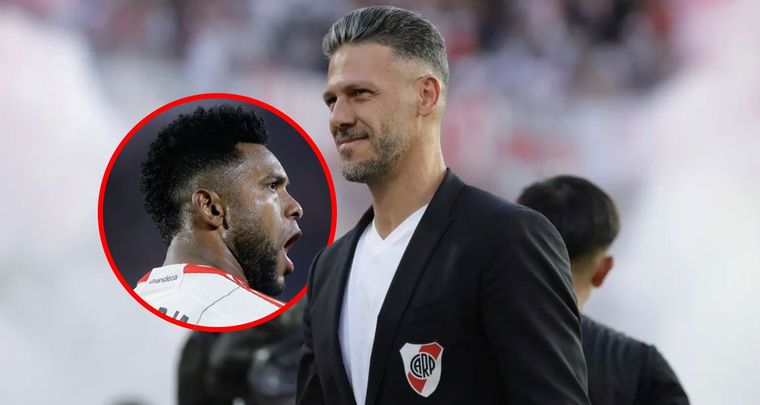 Demichelis habló del partido de Borja. Foto: MDZ